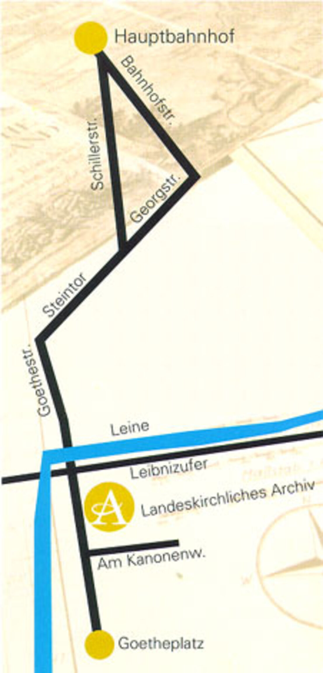Wegbeschreibung